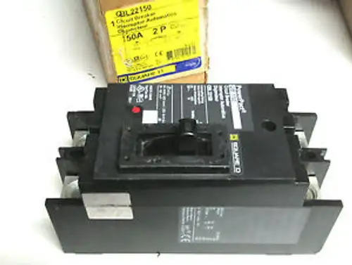 Square D Qbl22150 2P 150A Circuit Breaker