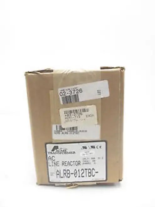 Neu ACME TRANSFORMATOR ALRB-012TBC 1.838MH 12A AMP 480V-AC LINE REACTOR D442045