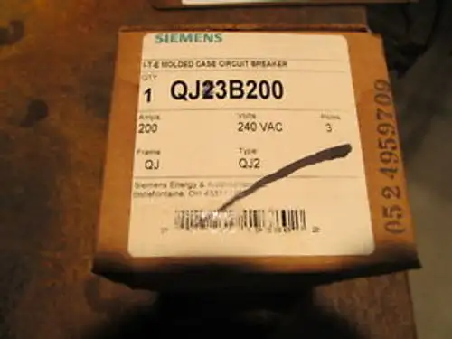 Ite Siemens Oj23-B200 200A Circuit Breaker