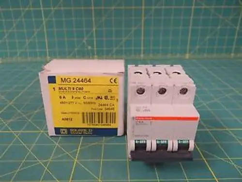 Square D Mg-24464 Circuit Breaker 3-Pole 480 Vac