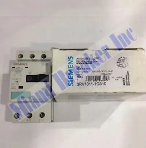 Siemens 3Rv1011-1Ca10 3極1.8-2.5A 600V 斷路器
