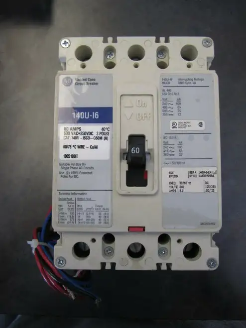 Allen Bradley 140U-I6C3-C60M Breaker 60A Feeder