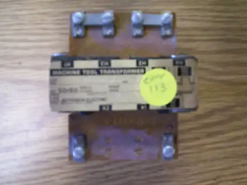 Jefferson Electric 50VA 50/60Hz Klasse A Werkzeugmaschinen-Transformator Kat. 636-1111