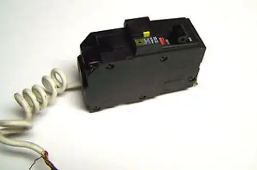 Square D 2P 20A GFI Circuit Breaker Cat QOB220GFI ... H-38E
