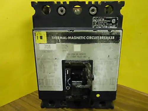 SQUARE D 70 AMP 3 POLE CIRCUIT BREAKER FAL36070 ..........................WA-98
