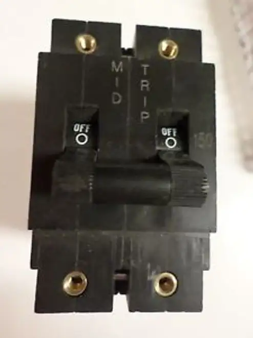 (1) HEINEMANN AM1P-Z2-3W AM1PZ23W 2 POLE 150 AMP