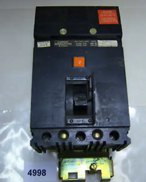 (4998) Square D Circuit Breaker Fa-34015 15 A I-Line 3P 480V