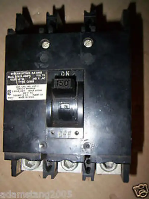 Square D Q2M-3150-Mb Q2M3150Mb 3 Pole 150 Breaker