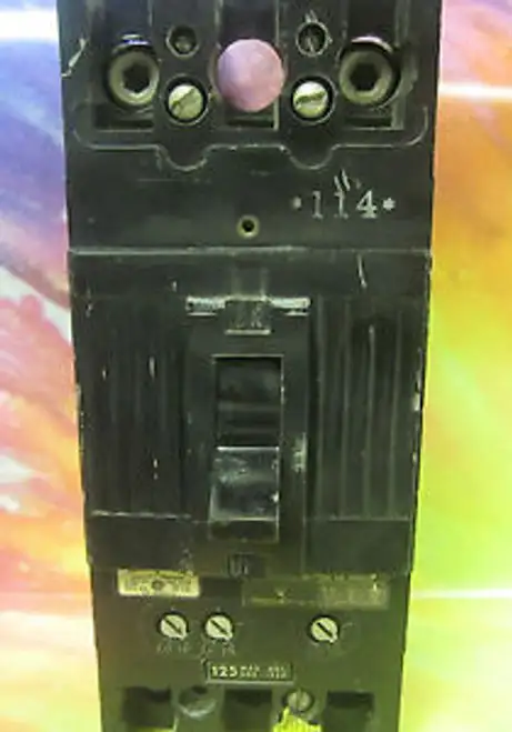 General Electric 125 Amp 2 Pole Circuit Breaker Tfj226125 ...........Wb-78