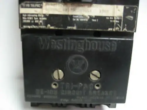 Westinghouse Fb Tri-Pac 15 Amp 3 Pole Breaker Fb3015Pvl Zaa-40