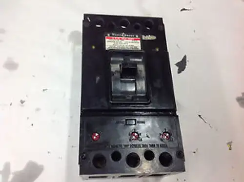 Westinghouse Ja3150W Circuit Breaker 150A 600V Mag Trip Adj 1500-750A.