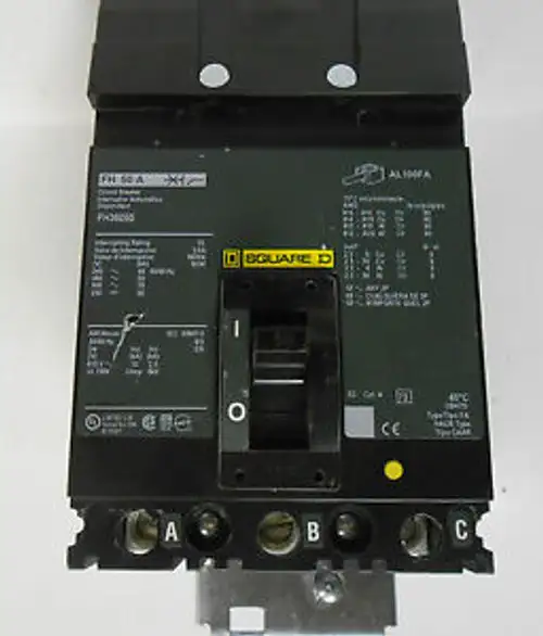 Square D Fh36050 50 Amp 3-poliger I-Line Schutzschalter ......... C-05F