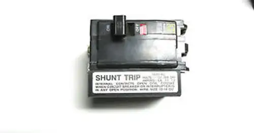 New ... Square D Circuit Breakers W/ Shunt Trip Cat Qob2201021 ... L-09E