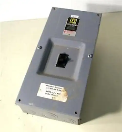 Square D Fal32100-1042 240V 100A 3P 3 Pole Enclosed Breaker