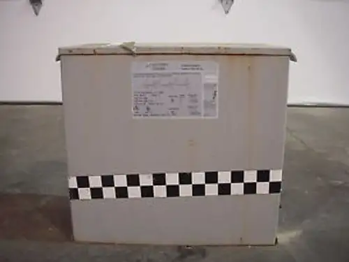 Mk-1438 Jefferson Electric Outdoor-Transformator Typ 3R Ul. 15 000 Va. 480 Volt.