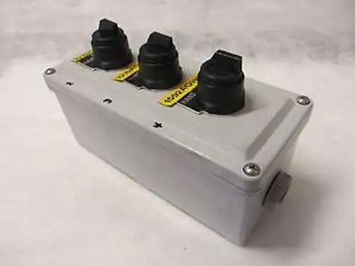 Square D 9001-Sky327-Sp 3-Position H-O-A Selector Switch Station