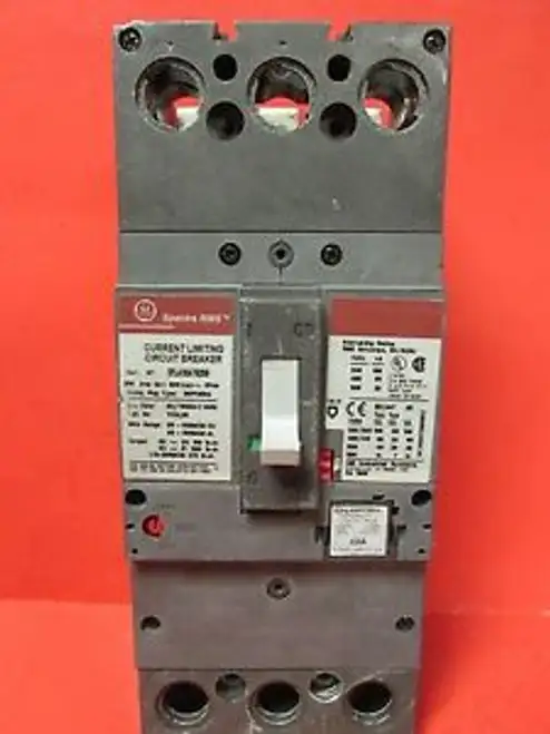 General Electric Sfla36At0250 3 Pole 250 Amp W/225A Trip Breaker Va-67