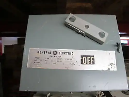 Ge De361R 30 Amp 600 Volt Bus Plug