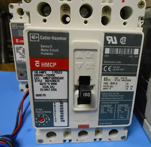 Cutler-Hammer HMCP 3P 100A WA-138 สวิตช์เสริม