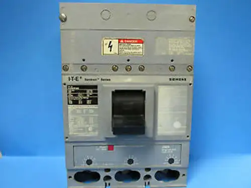 Ite Siemens 400 Amp 3 Pole Type Hjd6 Breaker W/ 250A Trip Hjd63F400 .... Wc-74