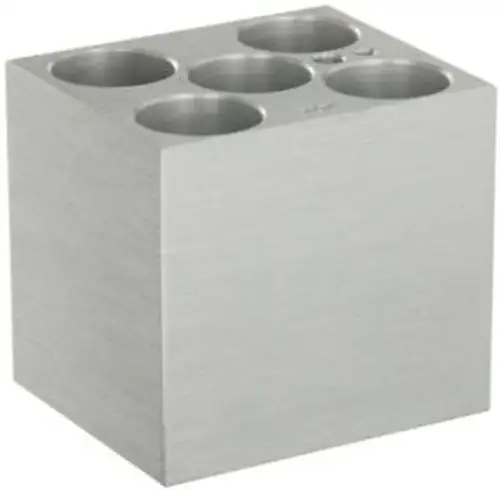 Labnet D1150-Tall Aluminum Dry Bath Block For Accublock Digital Dry Bath Holds