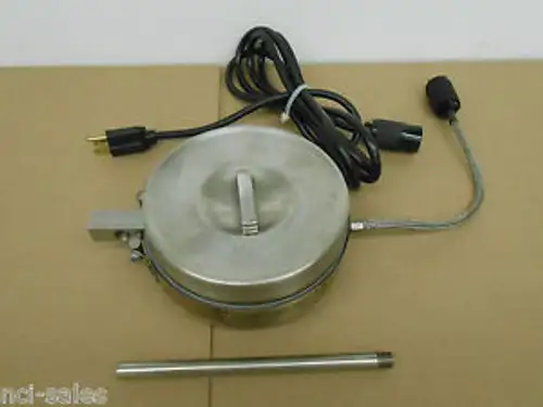 950Ml Chemglass Cg-1100-2 Stainless Steel Oil Bath 150 X 75Mm