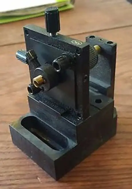 Newport F-925 Grin Lens Fiber Coupler / Alignment Fixture W/ Fph-S Holder