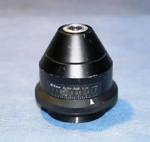 Gut Nikon Achr-Apl 1.35 Kondensator #E-Sv1