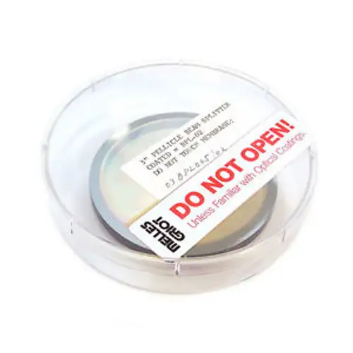 Melles Griot 3¬î Pellicle Beam Splitter Coated Bpl-02