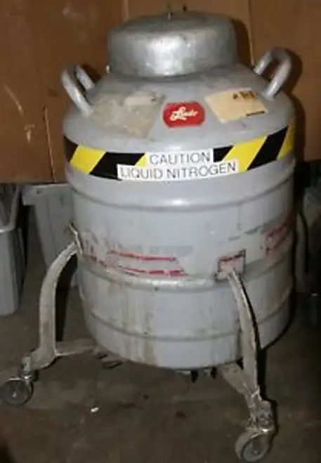 Linde Cryogenic Nitrogen Refrigerator Tank Lr-30