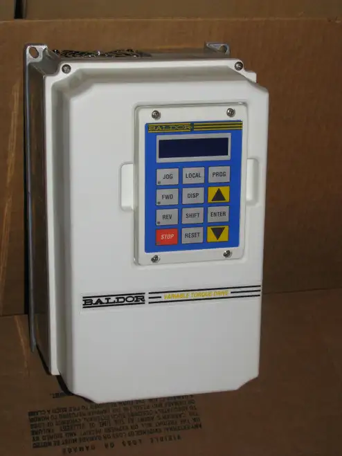 New Baldor 7.5 HP Variable Torque Washdown Inverter Drive ID15V507-WR