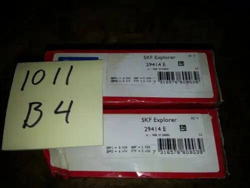 Skf Explorer 29414E 70 Mm Bore 150 Mm Od 48 W 球面滾子推力軸承