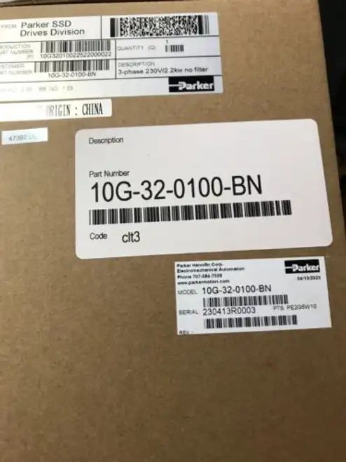 Parker 10G-32-0100-Bn AC10シリーズ 3Hp 交流可変速ドライブ