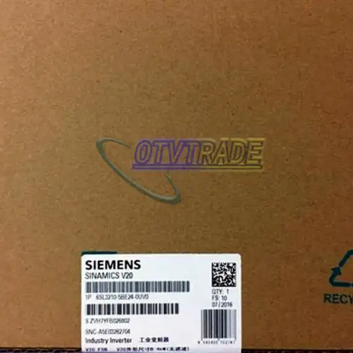 Siemens 6Sl3210-5Be24-0Cv0 Convertor