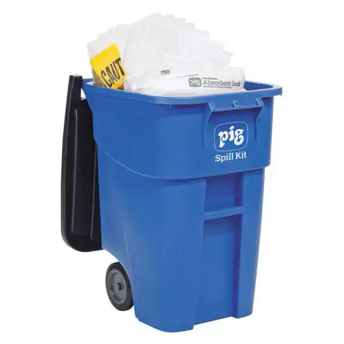 Pig Kit459 Spill Kit Oil-Based Liquids Blue