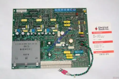 Une carte de contrôle Siemens - Allis Chalmers A1-103-100-501 A1-103-100-501