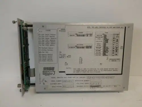 Guaranteed Bently Nevada Dual Probe Monitor 3300/65-02-01-00-00-00-01
