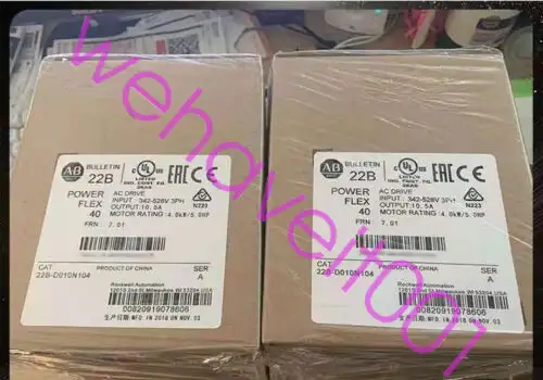 22B-D010N104/22Bd010N104 Powerflex 40- 4Kw 5Hp 變頻器