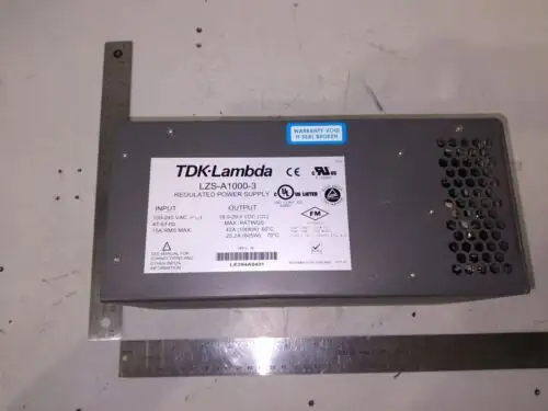 TDK-Lambda LZS-A1000-3 100-240Vac 47-63Hz 15A Rms 18.9-29.4Vdc moduł zasilania