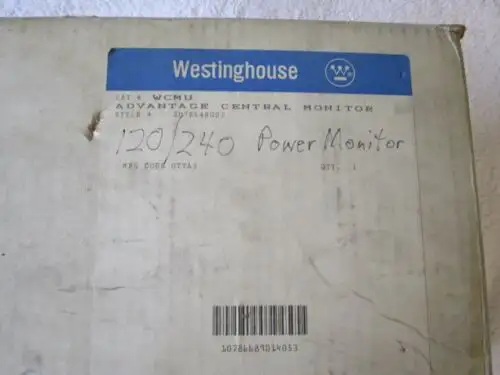 Nib Westinghouse Advantage Central Monitor 2D78548G02 Wcmu
