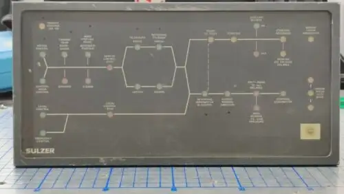 Sulzer Ecu Control Panel Art. No. 112.045.584.200 Print - Bg