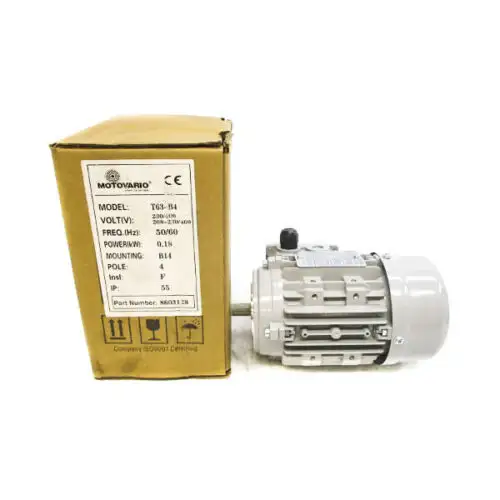 Motovario T63-B4 8603128 208-230/460V 1.11/1.05A