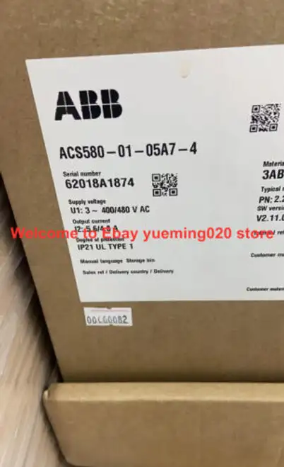 Acs580-01-05A7-4 Inverter