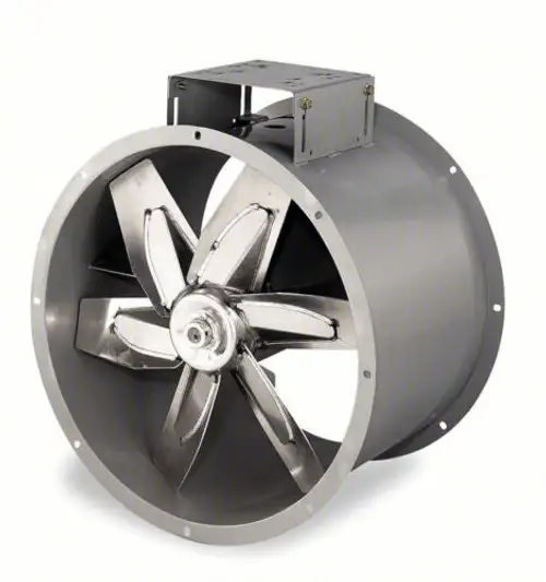 Dayton 4C660 Ventilatore Tubeaxial Clean Air 16 In Lama Trasmissione a cinghia 6 Lame Senza Motore