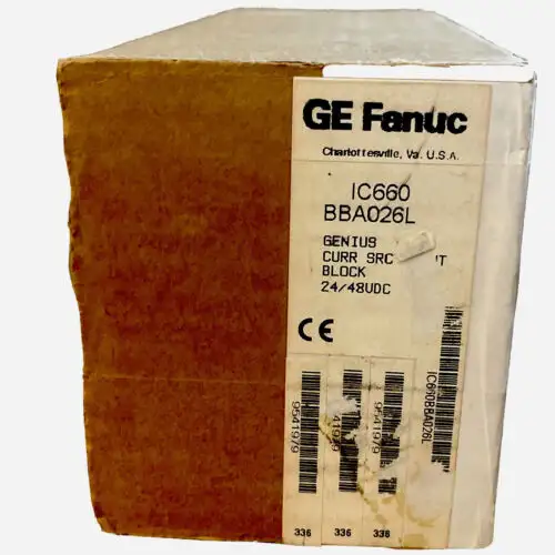 Ge Fanuc IC660BBA026/IC660EBA026/IC660TBA026