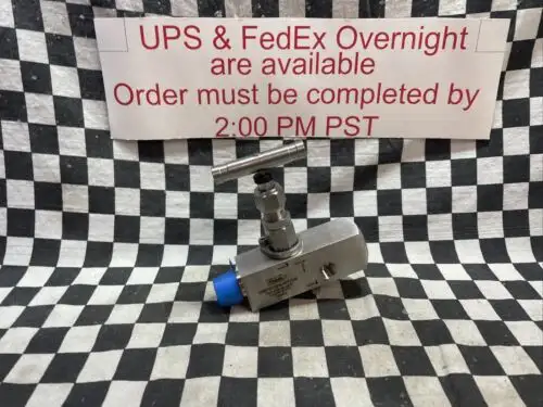 Flolok Lnbp6V-8Pm-8Pf-316 Lnbp6V8Pm8Pf316 Bonnet Block Bleed Valve 1/2"#1375W2