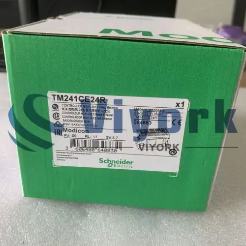 Schneider TM241CE24R M241-24IO przekaźnik Ethernet 100-240V sterownik logiczny