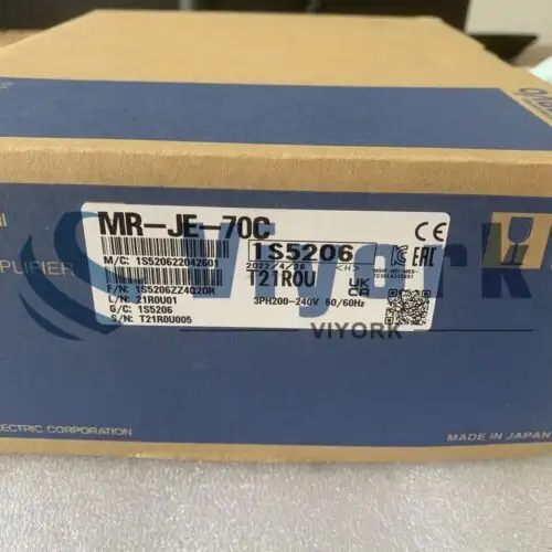 Mitsubishi Mr-Je-70C 700W Ac-Servo Amplifier