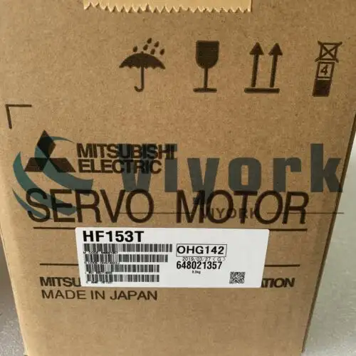Mitsubishi Hf153T-A48 1.5Kw 3000Rpm 8A 126V Ac Servo Motor