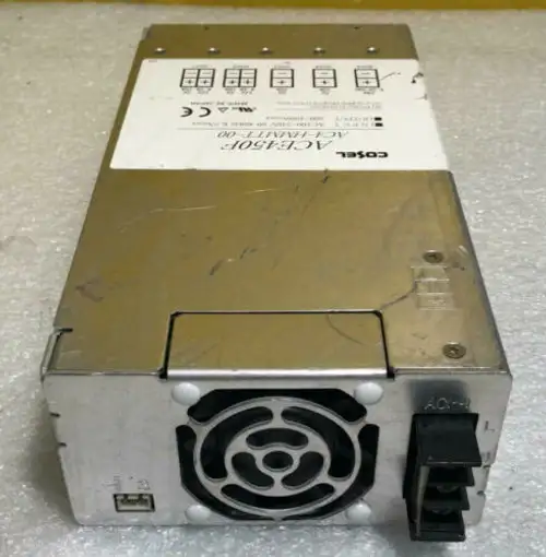 Cosel Ace450F Ac4-Hmmtt-00 AC100-240V 50-60Hz 6.2Max 400/450Wmax napájecí zdroj
